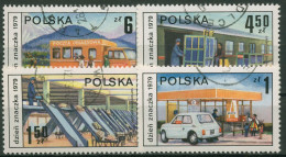 Polen 1979 Tag Der Briefmarke Postbetrieb 2651/54 Gestempelt - Usati