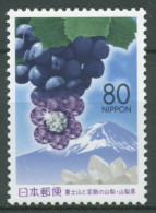 Japan 2001 Präfektur Yamanashi Weintrauben 3148 A Postfrisch - Ungebraucht