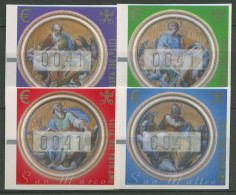 Vatikan 2002 Automatenmarken Die Vier Evangelisten ATM 11/14 Y Postfrisch - Nuovi