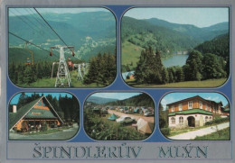 66577 - Tschechien - Spindlerov Mlyn - 5 Teilbilder - 1980 - Tschechische Republik