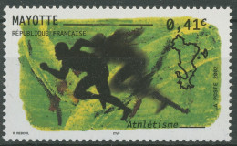 Mayotte 2002 Sport Leichtathletik Laufen 127 Postfrisch - Nuovi