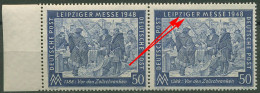 Alliierte Besetzung 1948 Leipziger Messe Mit Plattenfehler 967 II Postfrisch - Ungebraucht