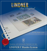 Lindner-T Liechtenstein 1986-90 Vordrucke Neuwertig (Li1920 J - Vordruckblätter