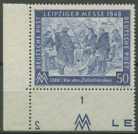 Alliierte Besetzung 1948 Messe Mit Plattennummer 967 Ecke 3 Pl.-Nr. 2 Postfrisch - Mint