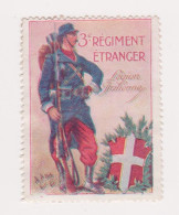 Vignette Militaire Delandre - 3ème Régiment étranger - Militair