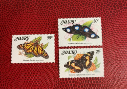 NAURU 1984 3v Neuf MNH ** YT 283 / 285 Mariposa Butterfly Borboleta Schmetterlinge Farfalla - Papillons