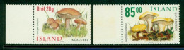 ICELAND 2002 Mi 1000-01** Mushrooms [B606] - Pilze