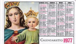 Calendarietto - Il Passato Non E Più L'avvenire E Il Tuo Potere - Don Bosco - Anno 1977 - Small : 1971-80