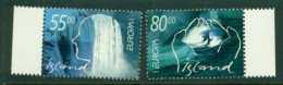 ICELAND 2001 Mi 981-82** Europa CEPT – Lifegiving Water [B608] - 2001