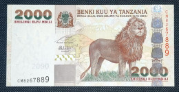 TANZANIA 2000 SHILLINGS AÑO 2009 SC/UNC. P-37b - Tansania