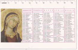 Calendarietto - Istituto Missionario S.cuore - Monza - Anno 1977 - Petit Format : 1971-80
