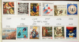 Croix Rouge France : 22 Timbres Neufs Différents (voir Les Numéros Sur Les 3 Photos) - Croce Rossa