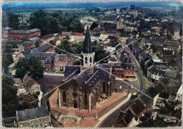 LE ROEULX Vue Panoramique Aérienne CP Photo CIM édit Goba - Le Roeulx