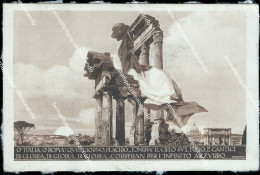 Co117  Cartolina Militare Propaganda Patriottica Roma Carducci - Andere & Zonder Classificatie
