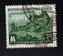 1953 Leipzig  Michel DD 381XI Stamp Number DD 173 Yvert Et Tellier DD 114 Stanley Gibbons DD E139 Used - Gebraucht