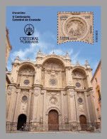 Spain 2024 - V Cent, Catedral De Granada Miniature Sheet Mnh** - Nuovi