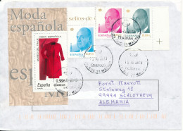 Spain Cover Sent To Germany 10-5-2013 Topic Stamps - Storia Postale