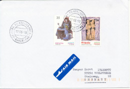 Spain Cover Sent To Germany 17-6-1999 Topic Stamps - Covers & Documents