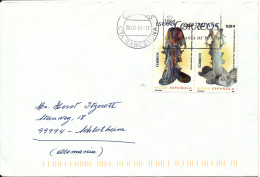 Spain Cover Sent To Germany 30-3-2010 Topic Stamps - Lettres & Documents