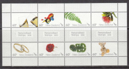 2010 New Zealand Greetings Wine Teddy Bear Jewellery Miniature Sheet Of 8 MNH @ BELOW FACE VALUE - Ongebruikt