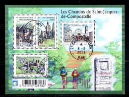 2013 N F4725 CHEMIN ST JACQUES DE COMPOSTELLE OBLITERE CACHET ROND 8-3-2013 #234# - Used Stamps