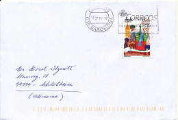 Spain Cover Sent To Germany 11-7-2016 Single Franked - Covers & Documents