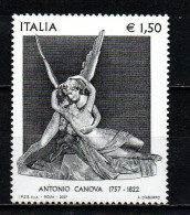ITALIA - 2007 - "AMORE E SPICHE" DI ANTONIO CANOVA (1757-1822) - MNH - 2001-10: Neufs