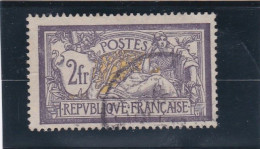 FRANCE - 1900 - TYPE MERSON - N° 122 - 2F VIOLET ET JAUNE - BON CENTRAGE - OBLITERE - 1900-27 Merson