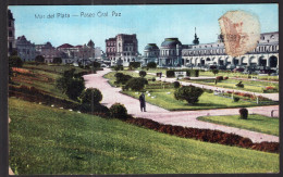 Argentina - 1938 - Mar Del Plata - Paseo Gral. Paz - Argentina