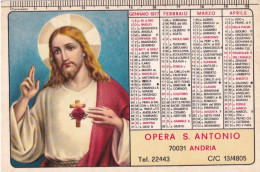 Calendarietto - Opera S.antonio - Andria - Anno 1977 - Petit Format : 1971-80