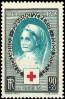 FRANCE - 1939 - 90c+35c Infirmière  - Yv.422 TB Neuf** (c.17€) - Neufs