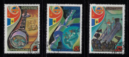 RUSSIA 1981 SCOTT #4940-4942 USED - Usados