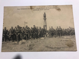 CP DE 1911 REGIMENT FRANÇAIS VOSGES NOTRE DAME BALLON D'ALSACE - War 1914-18