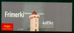 ICELAND 2002 Mi 1008 Booklet** Lighthouse [B647] - Leuchttürme