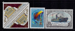 RUSSIA 1981 SCOTT #4956,4961,4169 MH - Nuevos