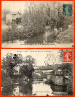 (Lot De 2) CPA 78 BEYNES : Gué + Vue De La Mauldre - Beynes