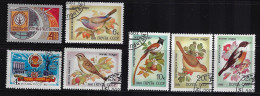 RUSSIA 1981 SCOTT #4972-4976,4978-4979  USED - Usados