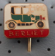 BERLIET 1910 Vintage Oldtimer  Pin - Sonstige & Ohne Zuordnung