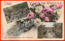 CPA 78 Des VAUX-de-CERNAY, Je Vous Envoie Ces Fleurs - Vaux De Cernay