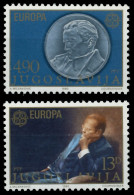 JUGOSLAWIEN 1980 Nr 1828-1829 Postfrisch S1C32D2 - Unused Stamps
