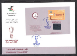 Palestine 2022- FIFA World Cup,Qatar 2022 FDC - Palestina