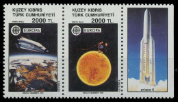 TÜRKISCH-ZYPERN 1991 Nr 303-304 Postfrisch WAAGR PAAR X5D3406 - Unused Stamps