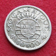 Mozambique 10 Escudos 1955 Mozambico Moçambique  W ºº - Mozambico