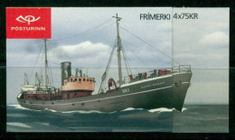 ICELAND 2010 Mi MH 33 Booklet** Fishing Boats [B659] - Barche