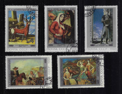 RUSSIA 1981 SCOTT #4995-4999 USED - Oblitérés