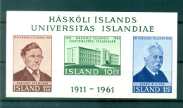 Islande 1961 - Y & T Bloc N. 3 - Université (Michel Bloc N. 3) - Blokken & Velletjes