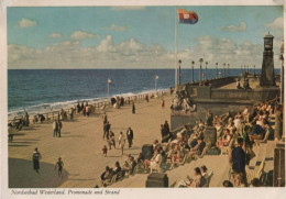 75509 - Westerland - Promenade Und Strand - 1953 - Sylt