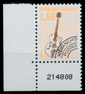FRANKREICH 1992 Nr 2871C Postfrisch ECKE-ULI X61F112 - Unused Stamps