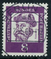 BERLIN DS BED. DEUTSCHE Nr 201 Zentrisch Gestempelt X642412 - Used Stamps