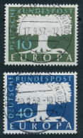 BRD BUND 1957 Nr 268-269 Zentrisch Gestempelt X64268E - Used Stamps